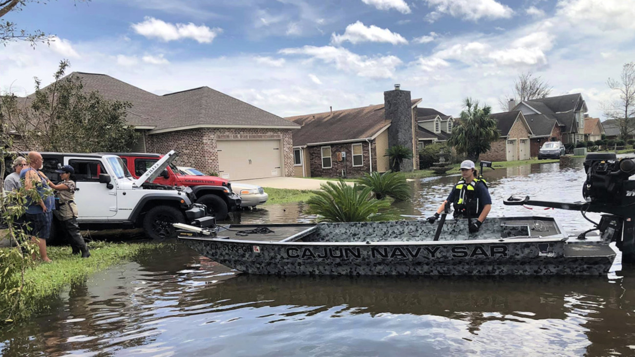 'Cajun Navy' Hunters and Anglers Come to the Rescue after Hurricane Ida