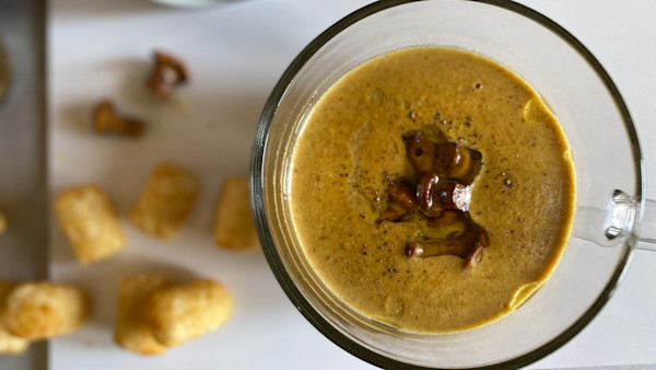 Cream of Wild Mushroom Soup