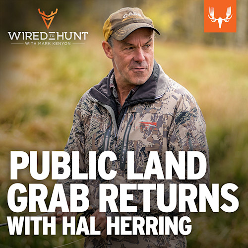 PUBLIC LAND GRAB RETURNS WITH HAL HERRING — man in camo jacket holding rod in grassland