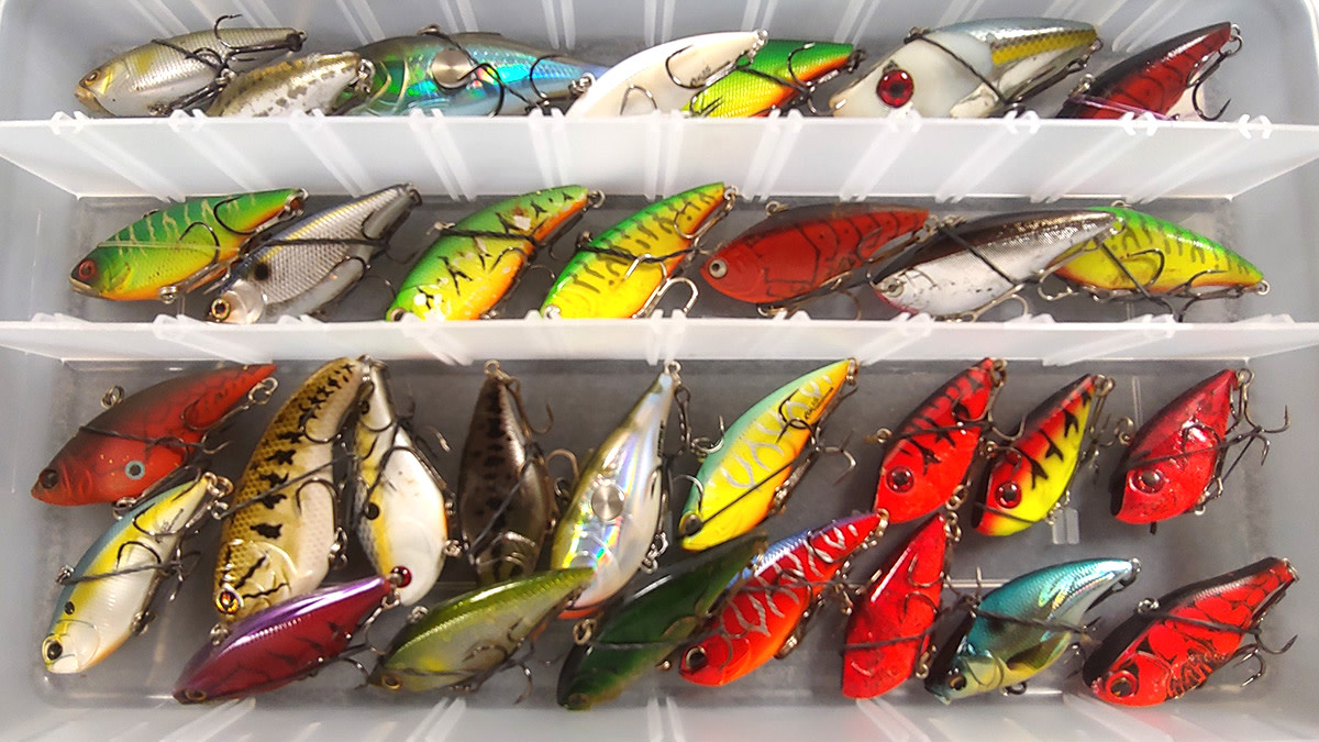 Build your first box of lures for freshwater fishing