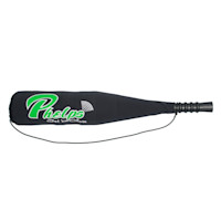 Elk bugle tube with green Phelps logo and visible text: "Get 'em Close"