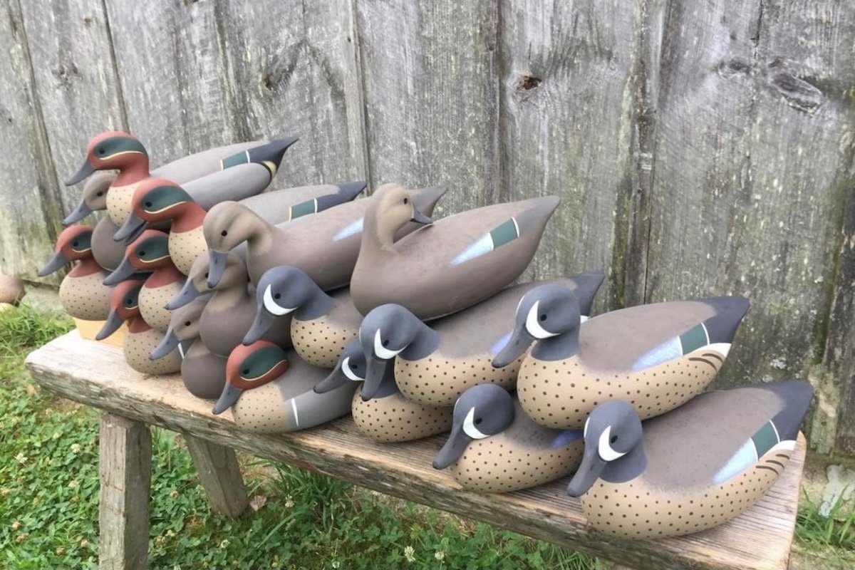 wood decoys