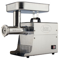 Big Bite #8 - .5hp Stainless Steel Electric Meat Grinder