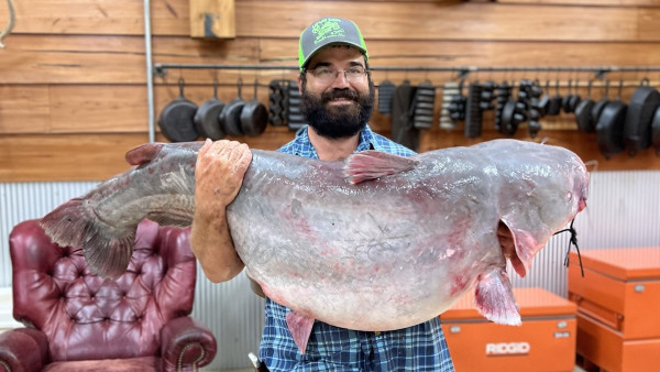 Photos: Mississippi Angler Breaks Record with Monster Catfish