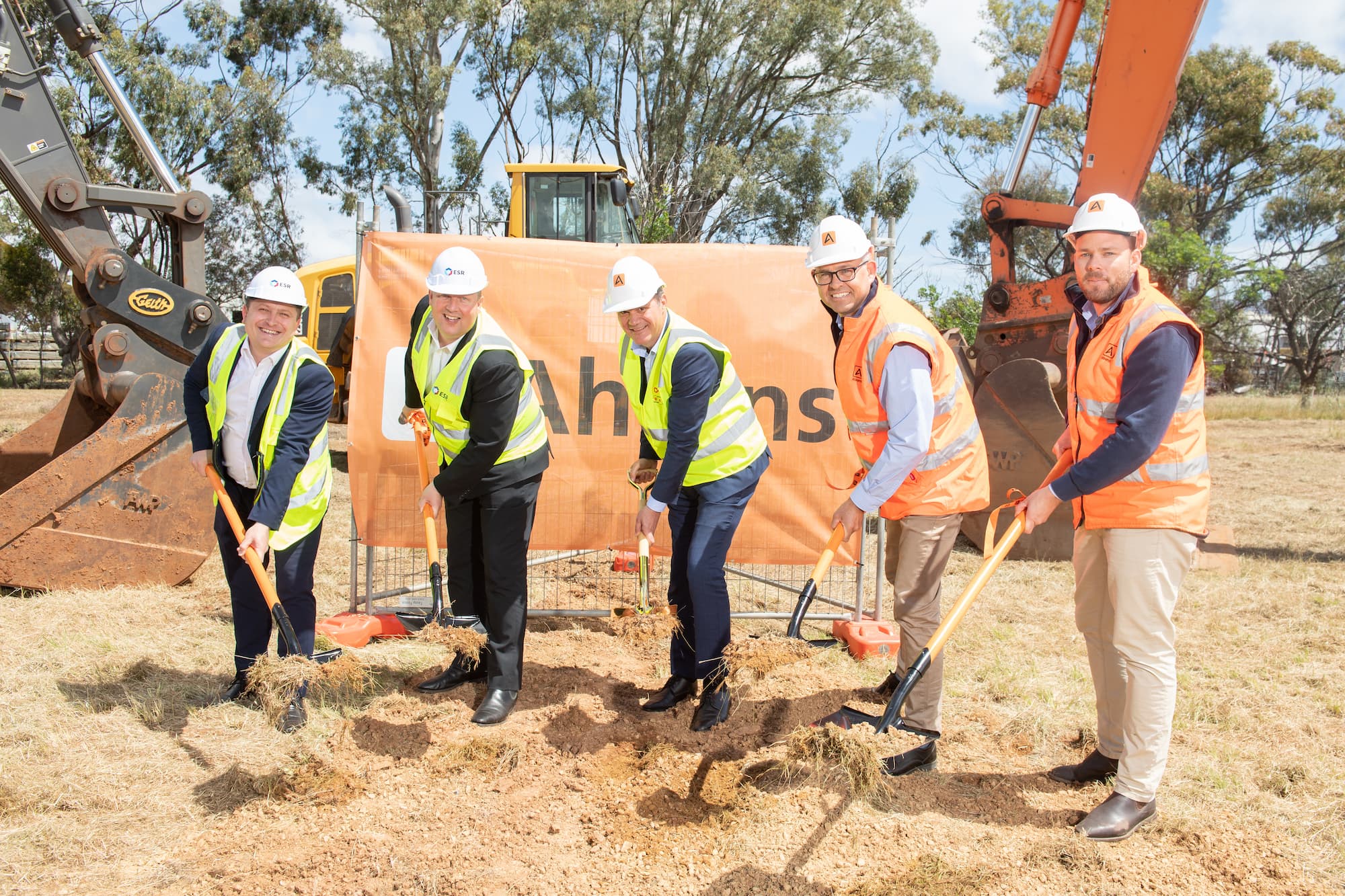 Image: Karuna Ave Sod Turning