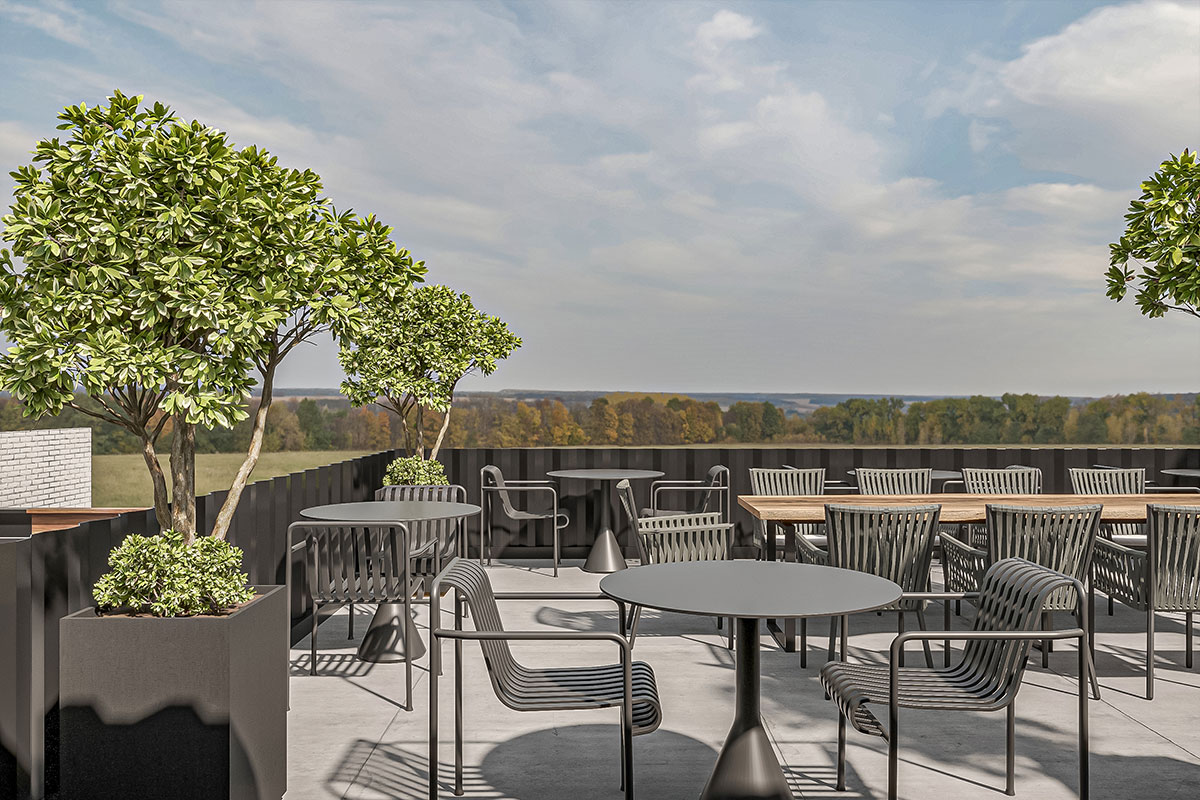 Skyline views await