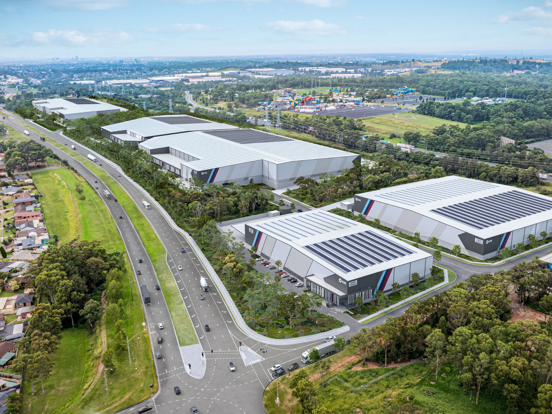 Image: [Hero] Huntingwood logistics estate 
