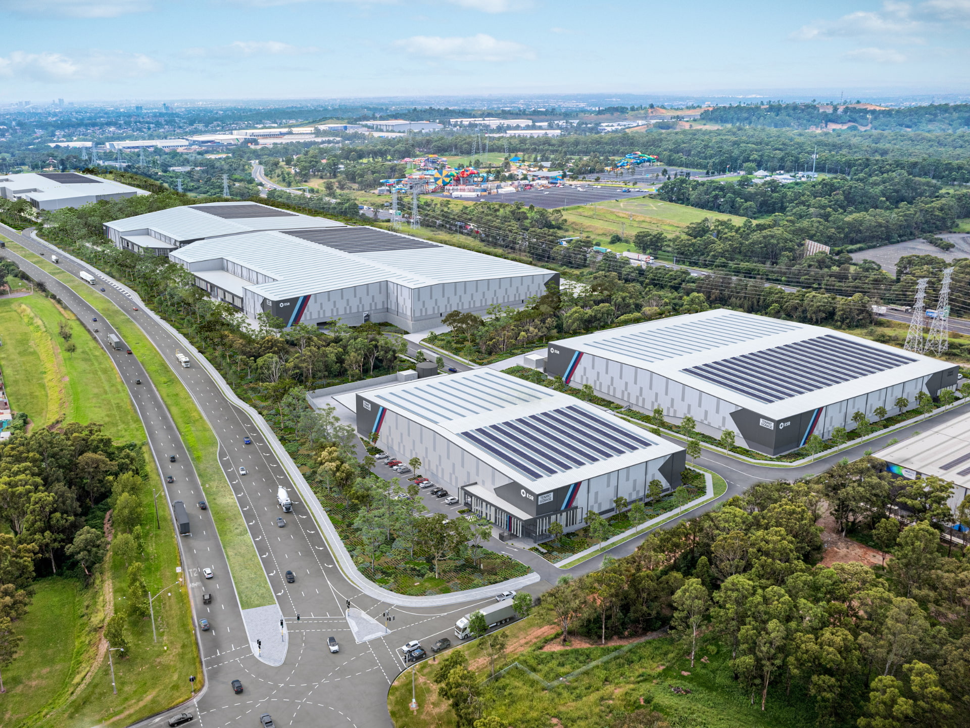 Image: [Hero] Huntingwood logistics estate 