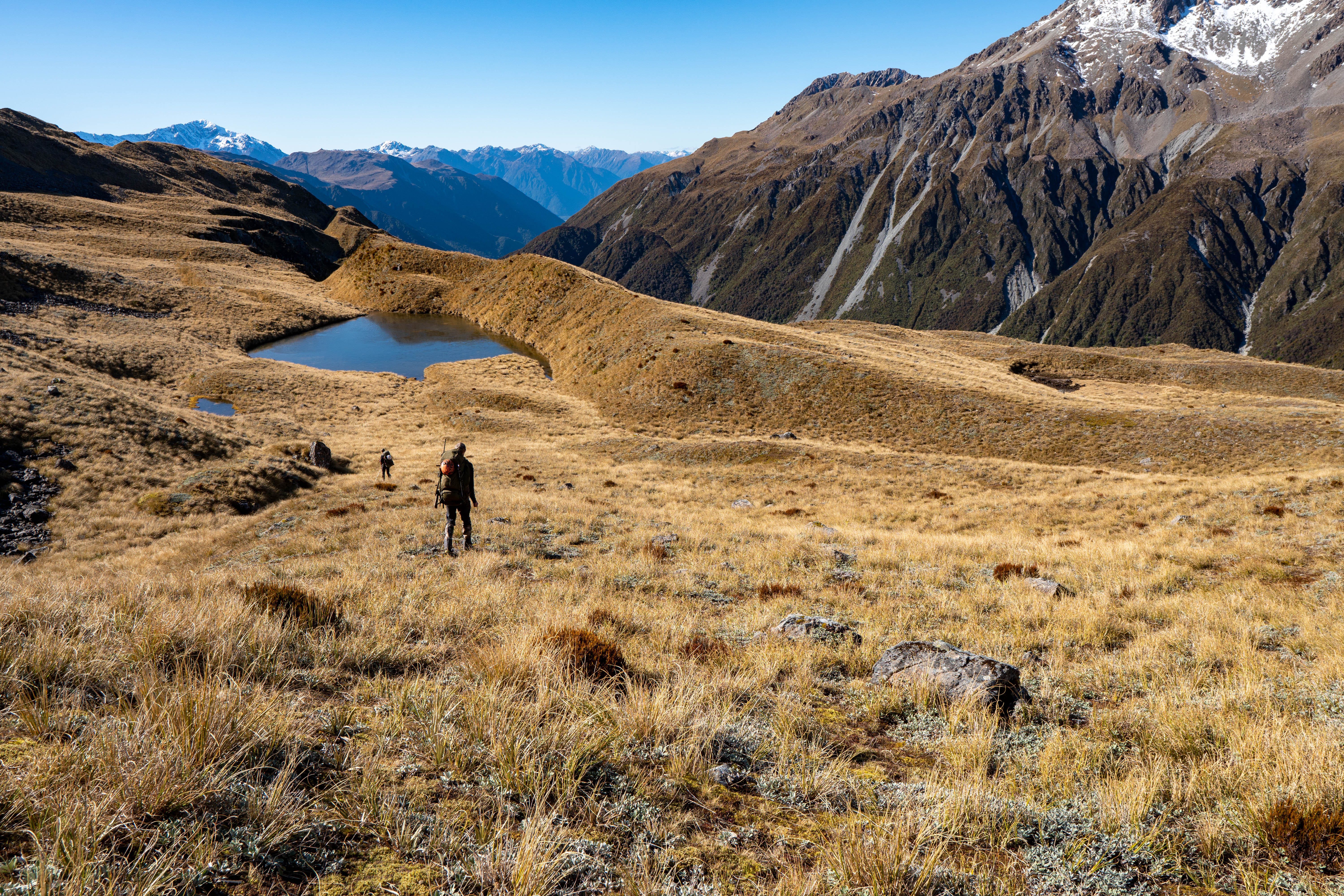 EL Range 10x32 on tour in the mountains of New Zealand