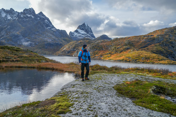 Charles Post Hiking in Lofoten 01