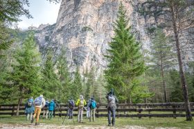 Get closer to the Dolomites with the ST Vista and binoculars at San Vigilio, Italy