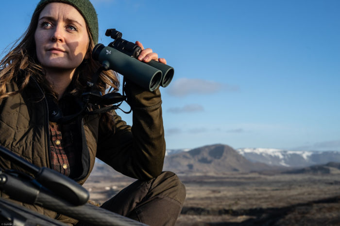 One with nature: Icelandic experiences with the SWAROVSKI OPTIK NL Pure, Alma close-up - Photo by gunnar gudmundsson