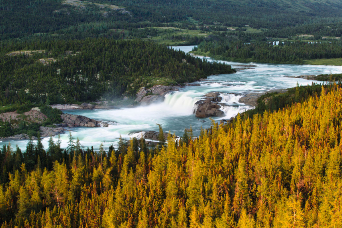 Koroc river, Kuururjuaq national park, Nunavik, Quebec, Canada