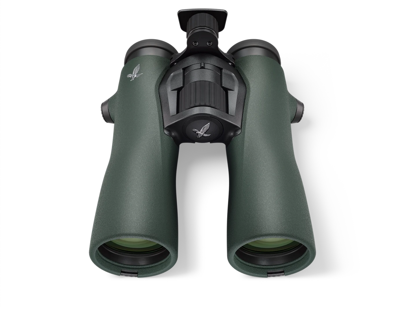 Front-side studio view of the Swarovski NL Pure 10x42 Green
