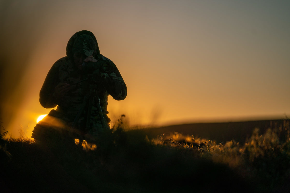 Winterberg hunt sunset