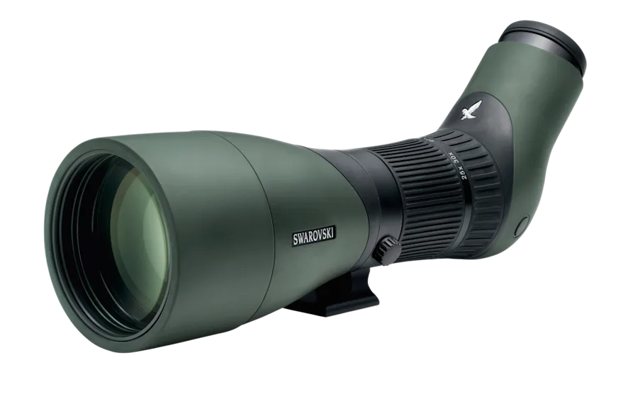 Swarovski ATX 85 angled spotting scope in green