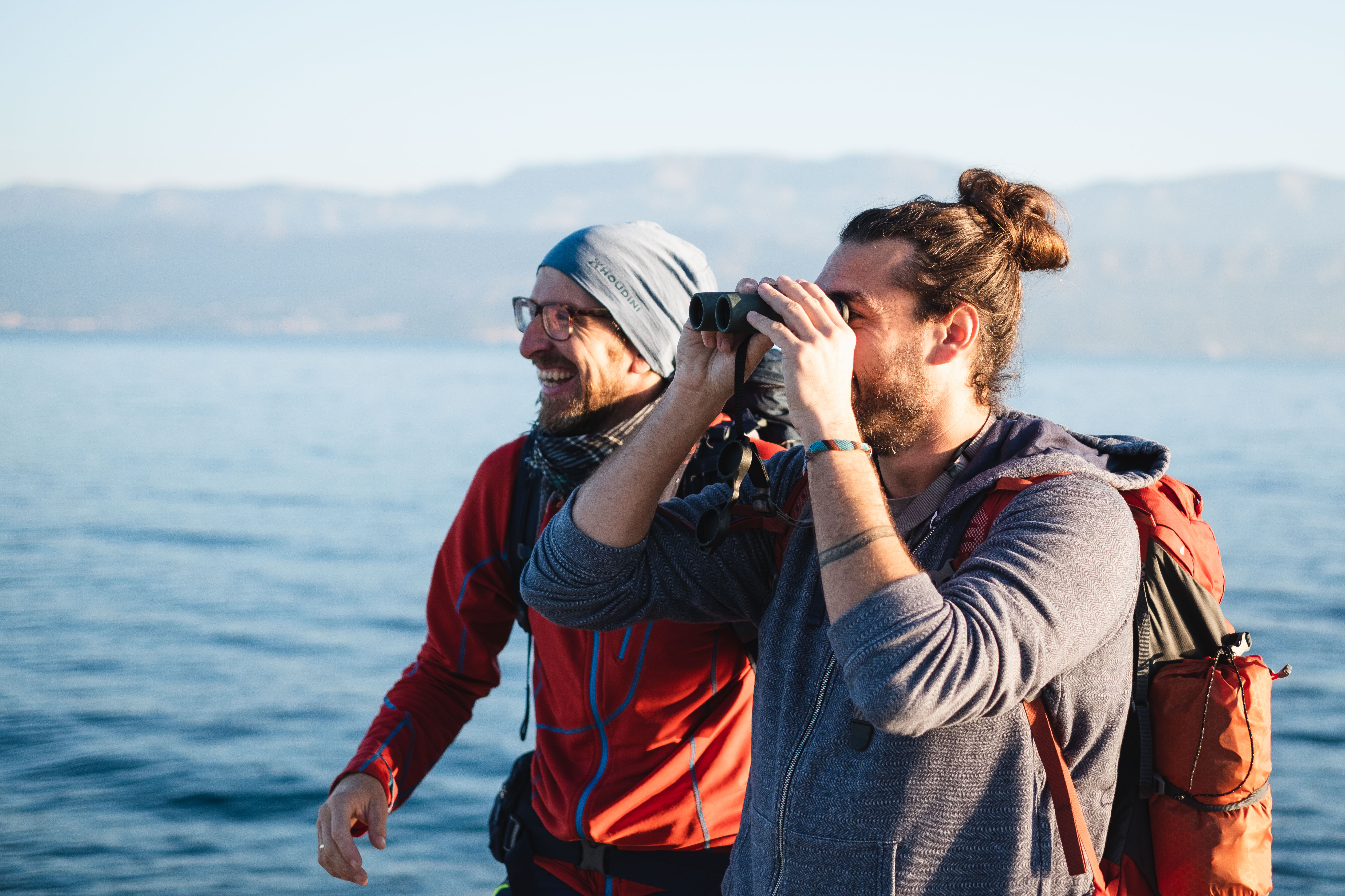 !!! The island of Brač, Croatia, binoculars