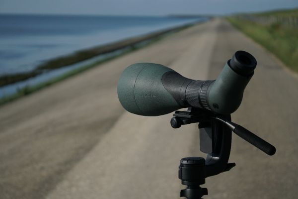 Search for the King Eider B/ - ATX with the 115-mm objective module on top of a PCT professional carbon tripod with a PTH professional tripod head and a BR balance rail