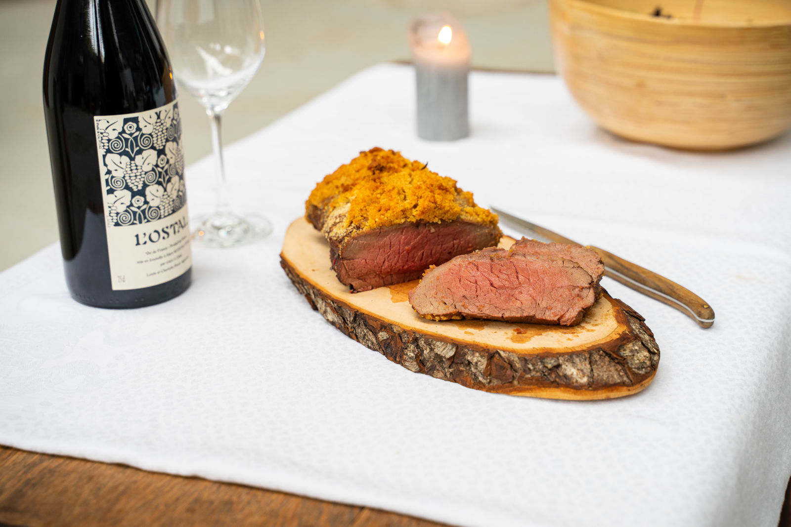 #wild2table - Deer roast with crumble crust -  image rights by Yannis Labdaoui