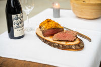 !!! Rezept: #wild2table - Deer roast with crumble crust H/ - image rights by Yannis Labdaoui