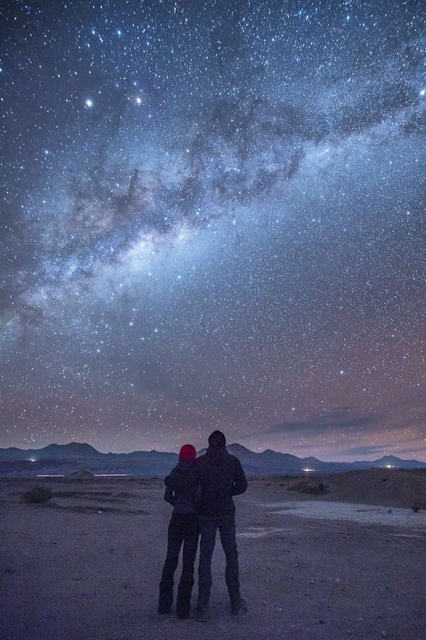 Atacama milky way, light, stars landscape ID:1230583