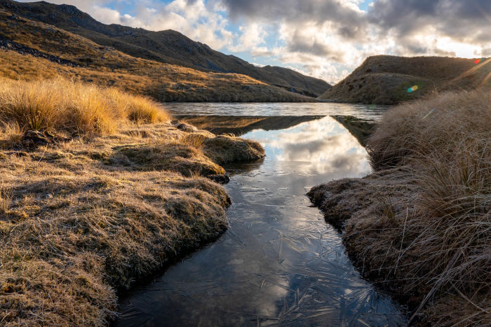 EL Range 10x32 on tour in the mountains of New Zealand