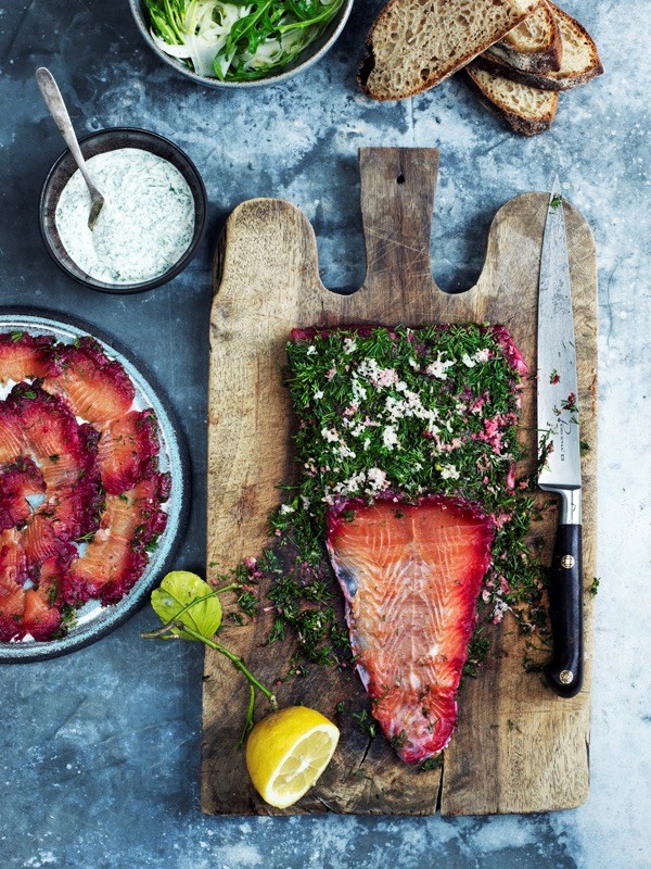 FAVORITE GAME RECIPE: GRAVAD LAX (PICKLED TROUT) BY NIKOLAJ JUEL