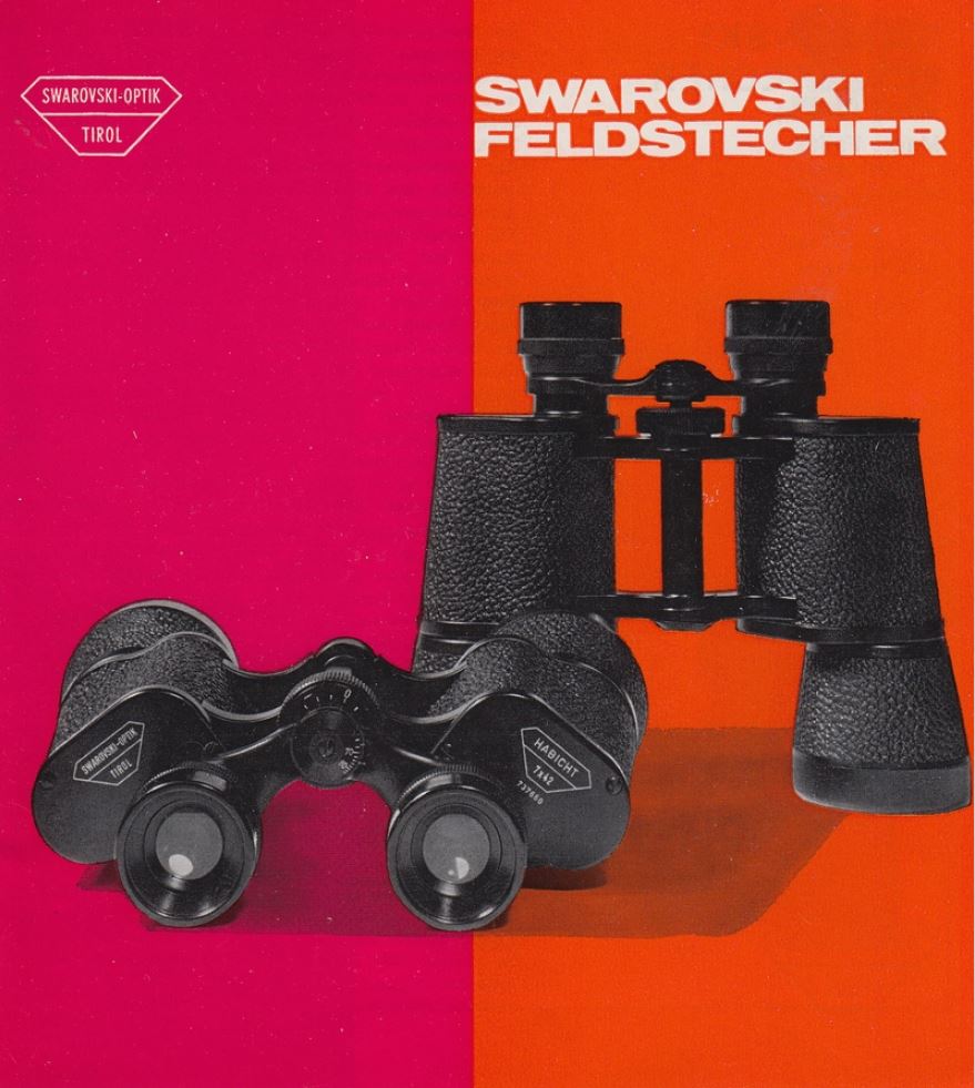 Productfolder Habicht binocular ca.1968-1972 