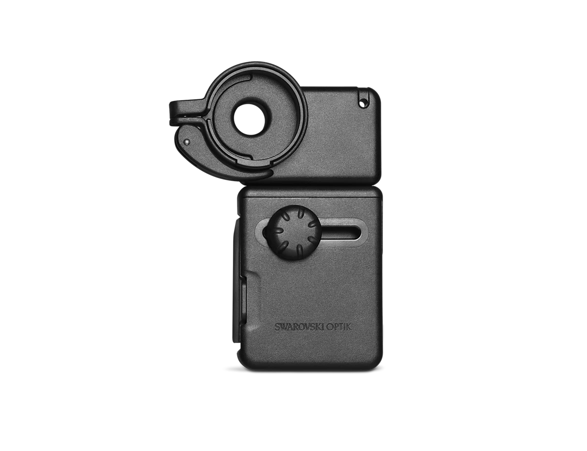 Swarovski VPA 2 smartphone adapter with optional CA-B clamp adapter for CL Companion Mark III