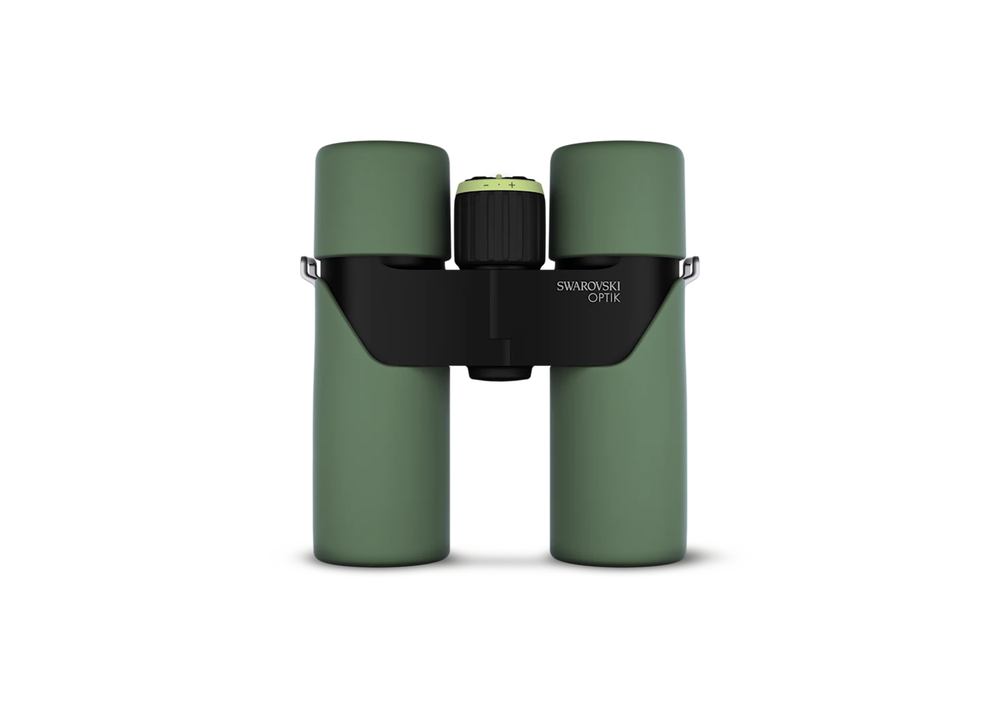 Front studio view of the Swarovski CL Companion 8x30 Mark III Mountain Green binocular