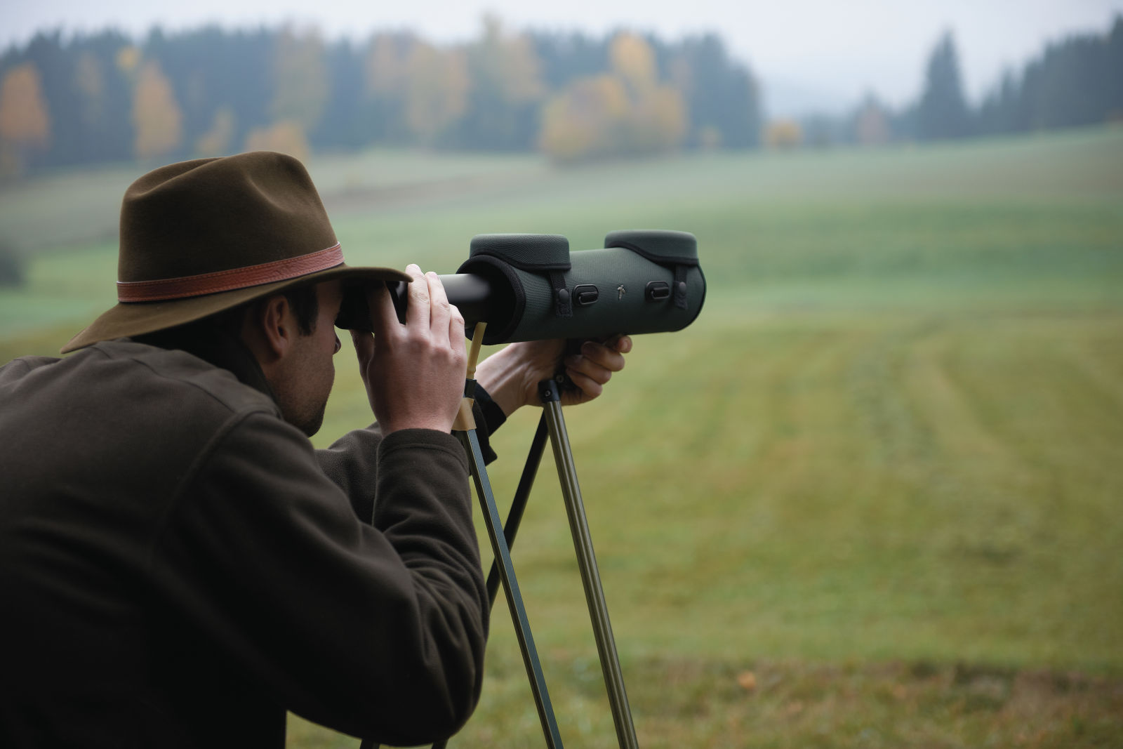 CTC extendable spotting scope, hunter with spottings scope