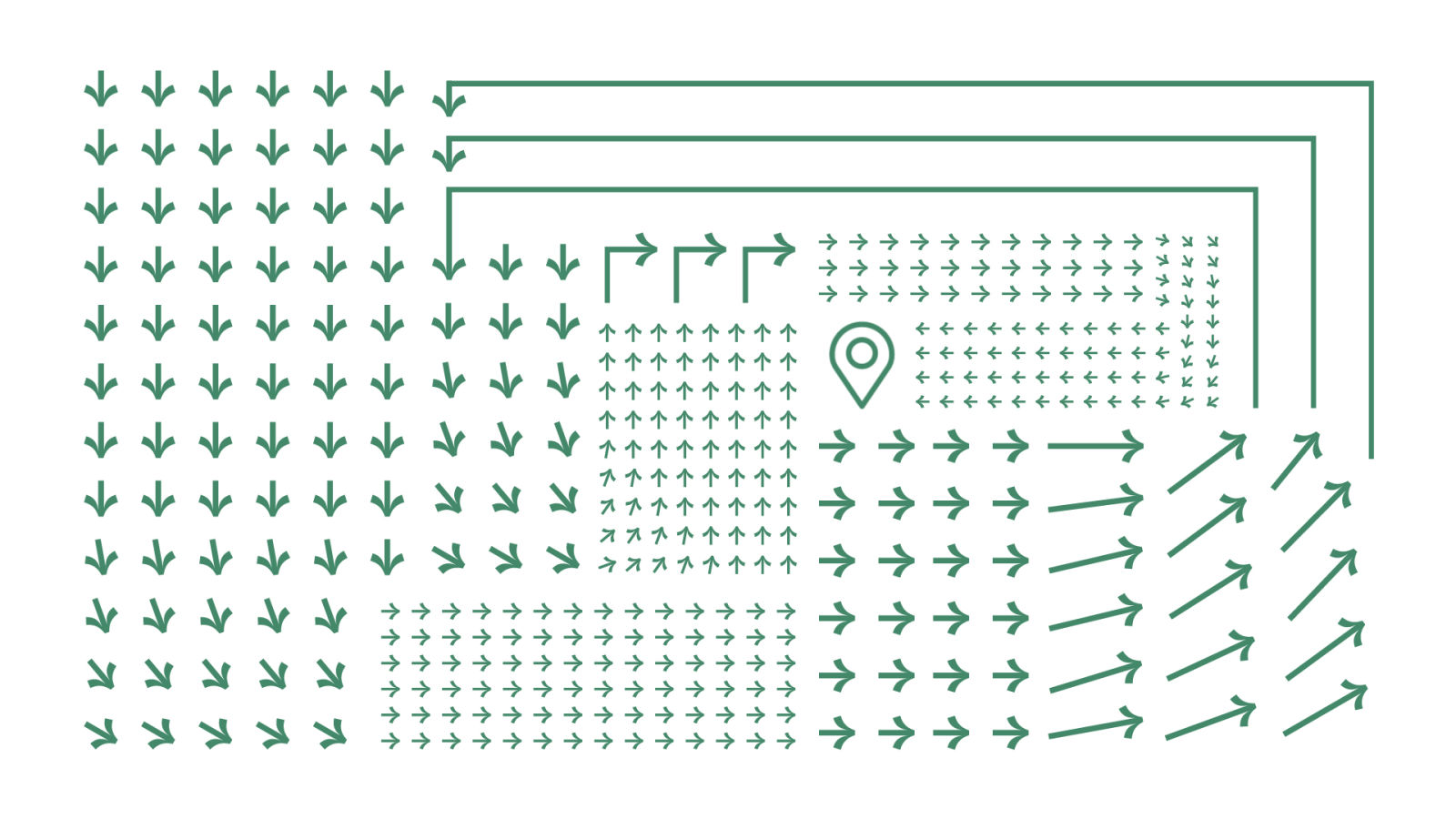 Closer 2022 / Philosophie - Is it the right direction? H/B/O/ - green arrows