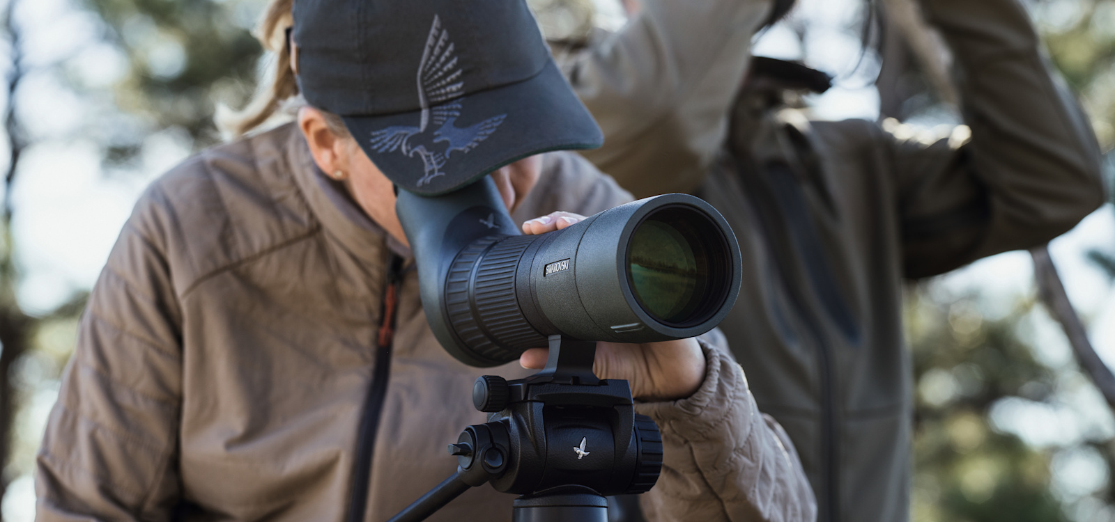 Swarovski Optik ATX modular spotting scope · official lifestyle image