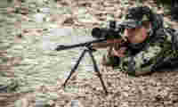 Swarovski Optik X5i long-range shooting in a rocky landscape