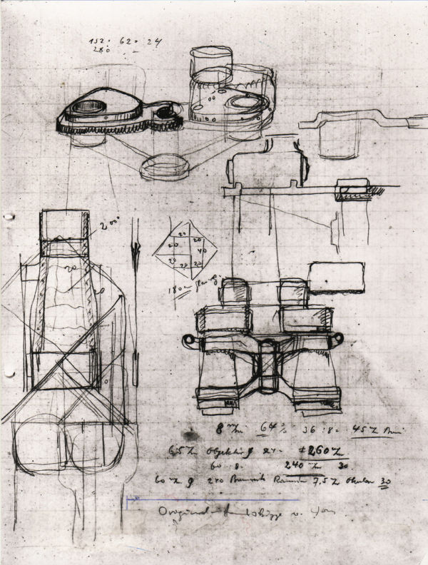 Graphic sketch history Wilhelm Swarovski 1935 ID737914