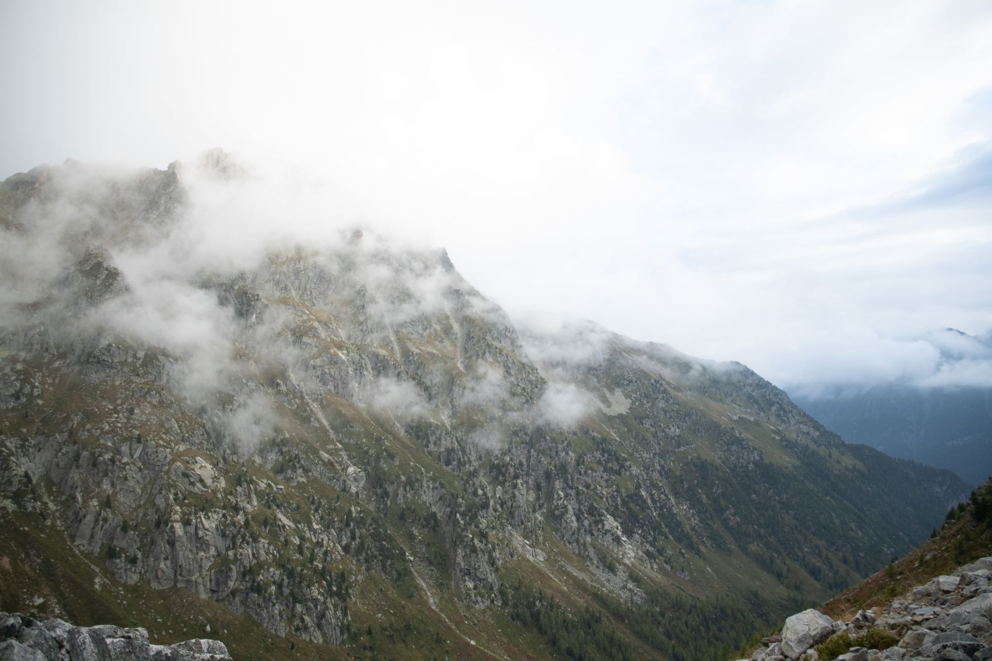 Hunting chamois with the EL Range TA in the Swiss Alps, landscape mountains 