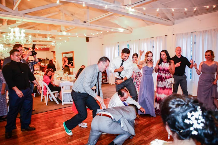 Someone fumbled the garter