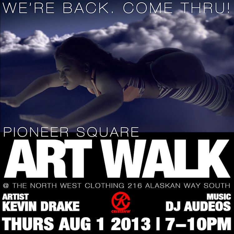 Pioneer Square Art Walk flyer