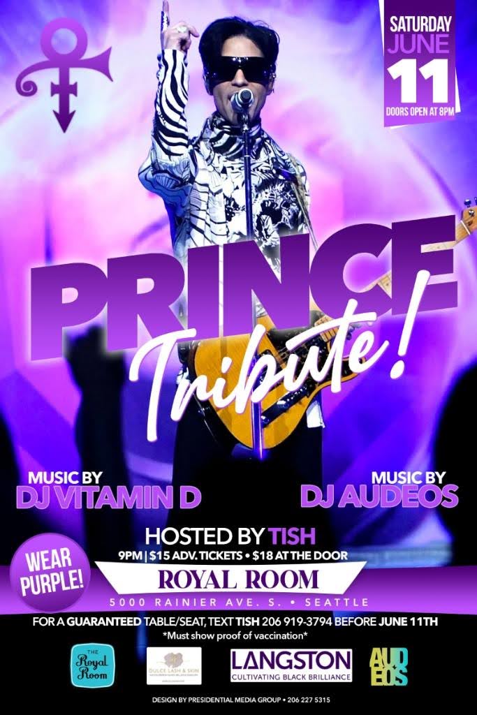 Prince Tribute Flyer