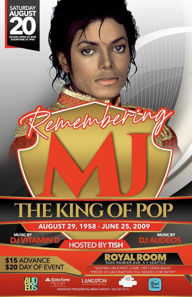 Remembering Michael Jackson the King Of Pop flyer