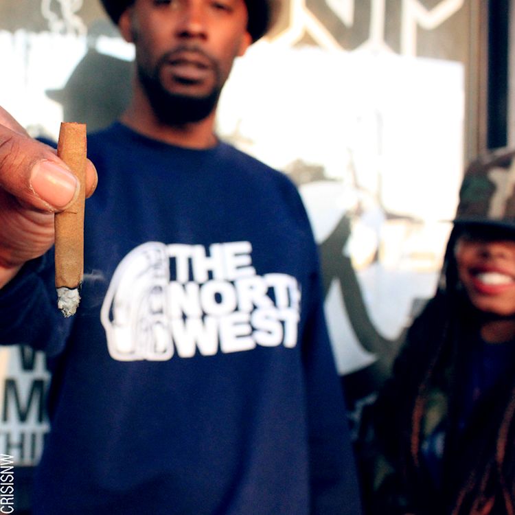 DJ Vitamin D handing you the swisher
