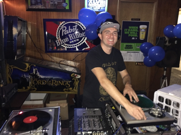 DJ Audeos at the Reservoir Bar & Grill in Maple Leaf, Seattle