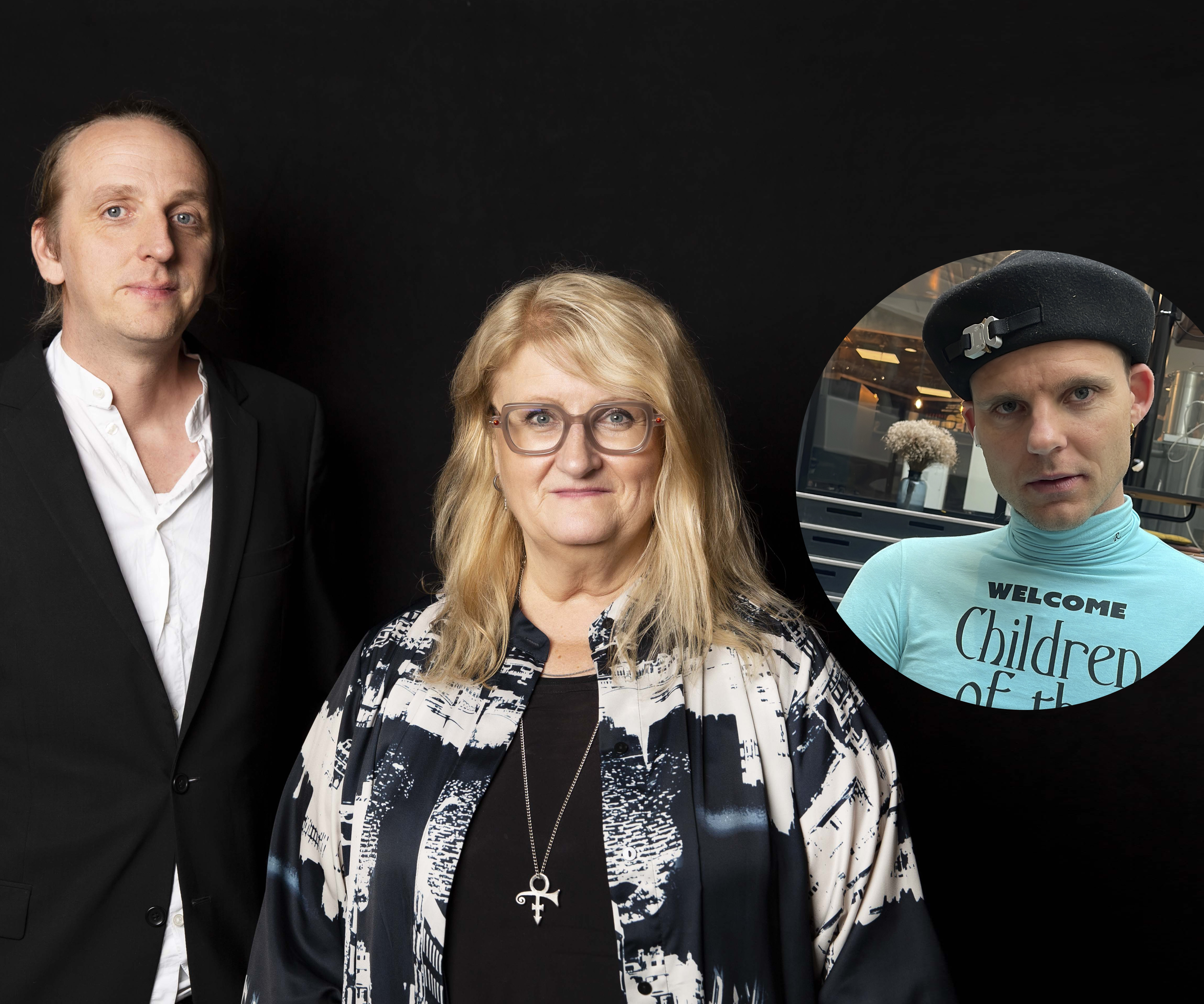 Martin Schibbye, Patrik Arnesson och Brit Stakston