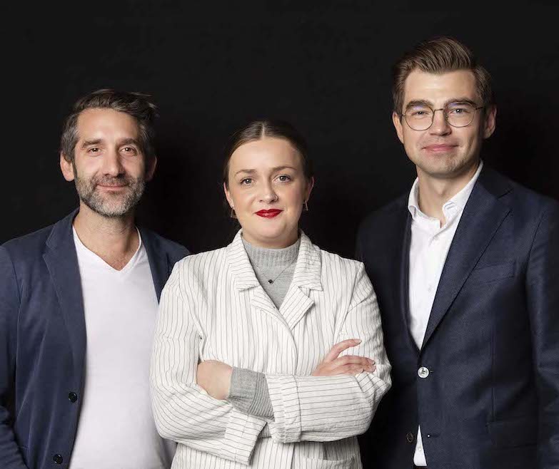 Emil Hellerud, Emilia Berggren Sörlin och Daniel Gökinan