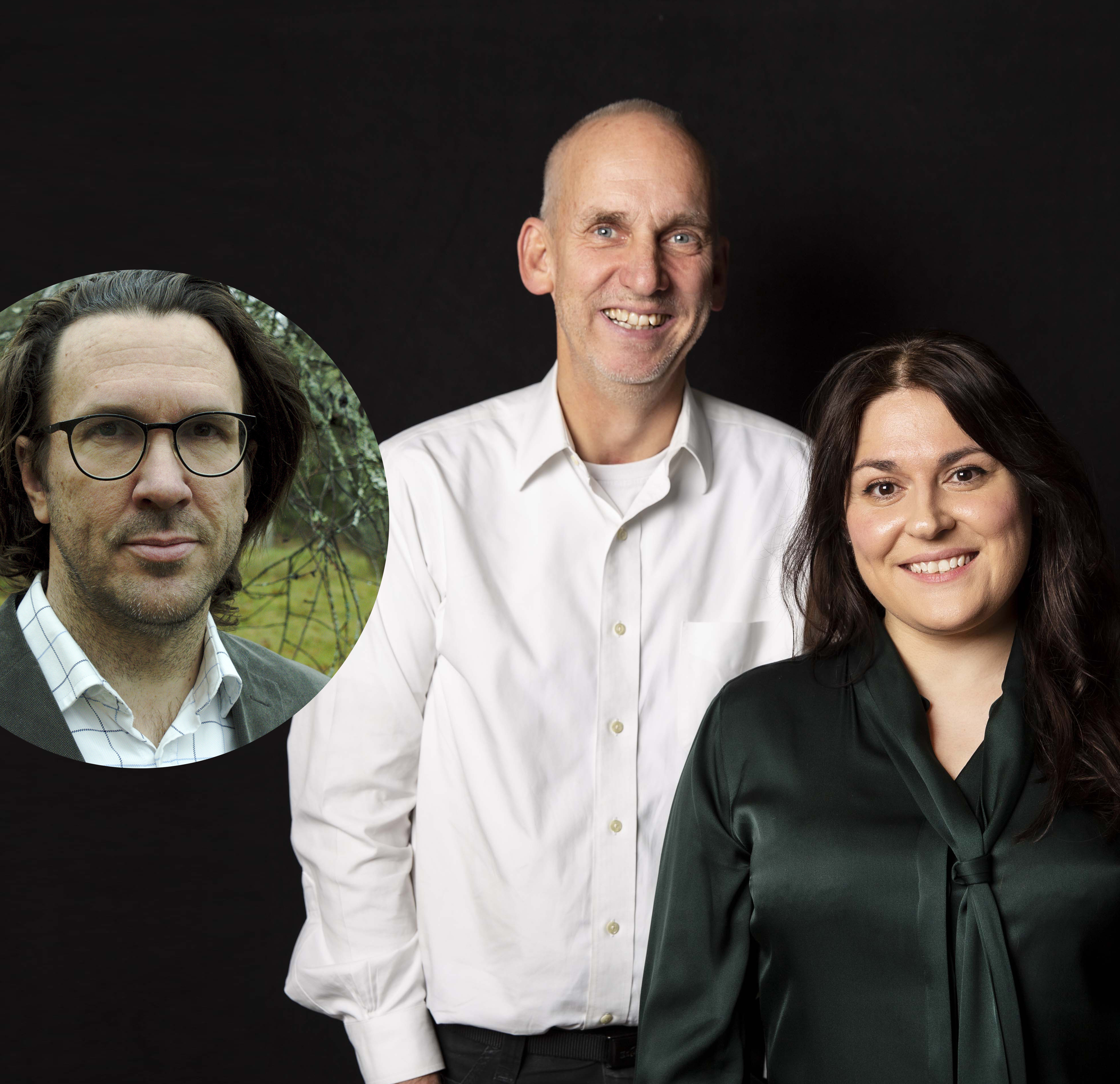 Fredrik Laurin, Maria Georgieva och Per Agerman