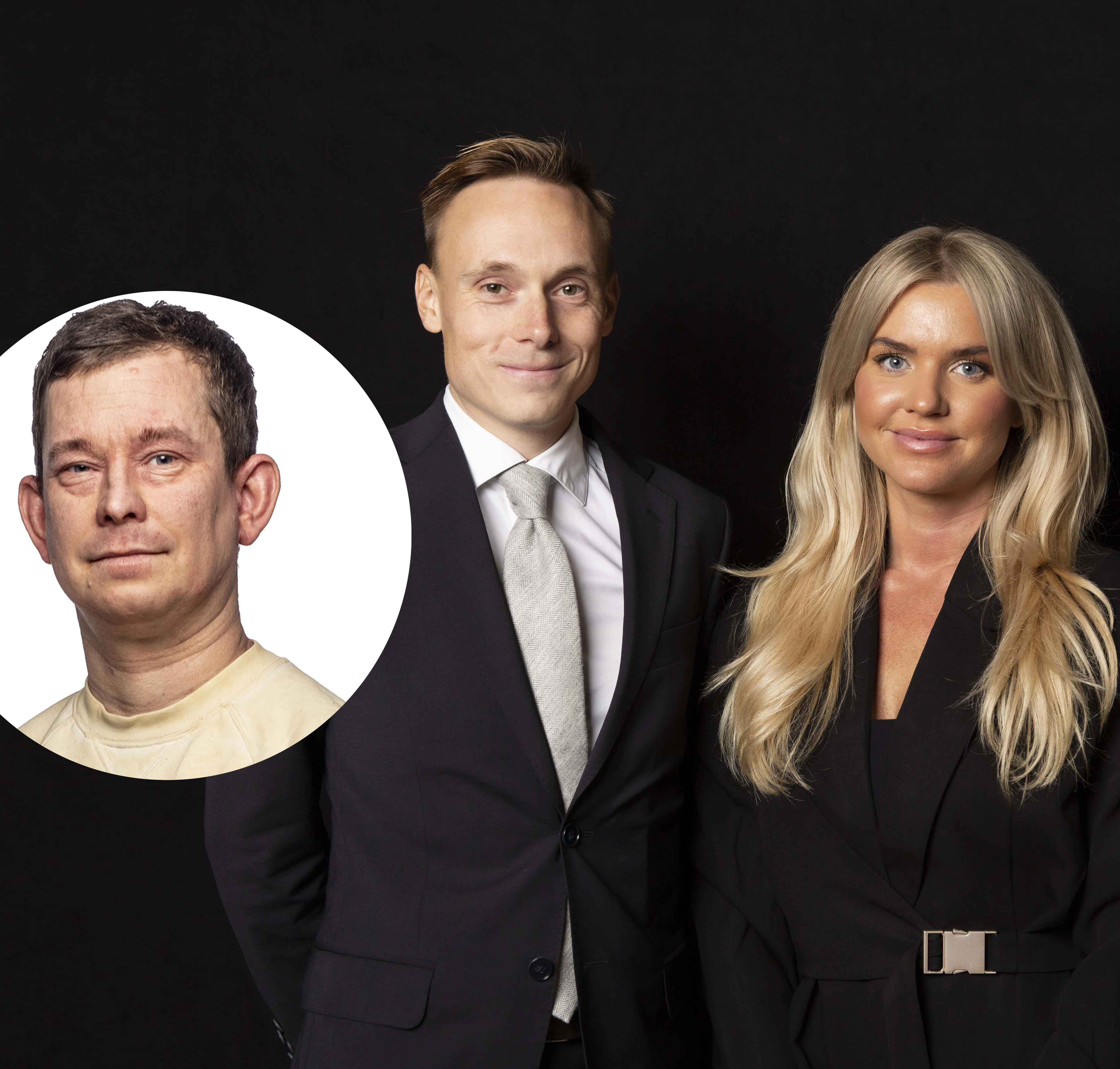Erik Niva, Linn Nordström och Pontus Orre