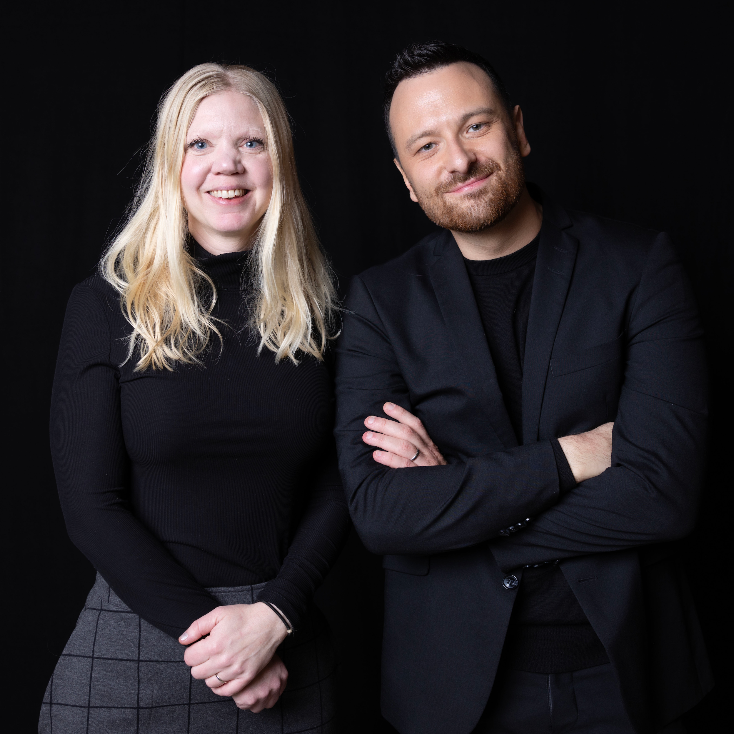 Anna Ekström och Michael Verdicchio