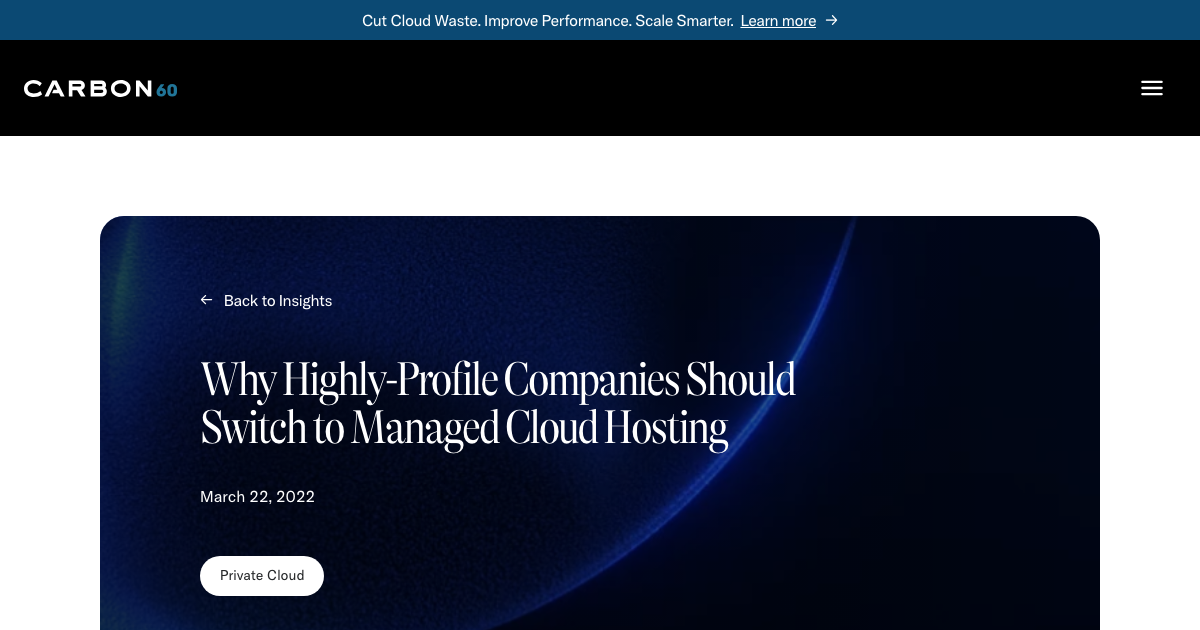 Why Highly-Profile Companies Should Switch to Managed Cloud Hosting ...