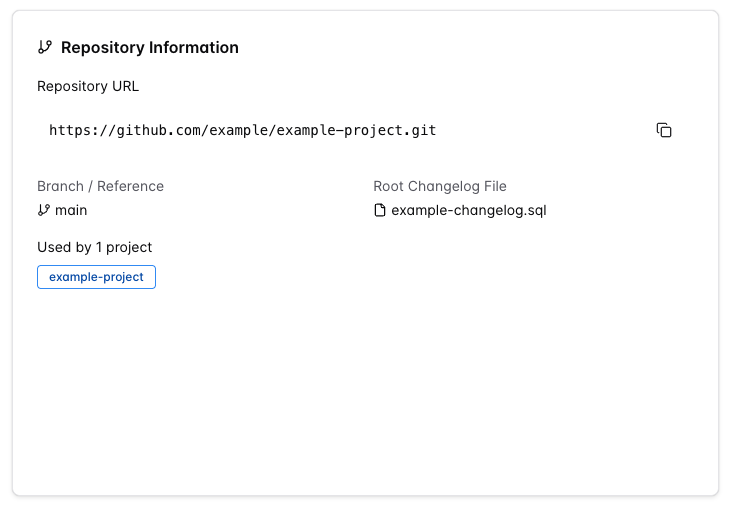 changelog details repository