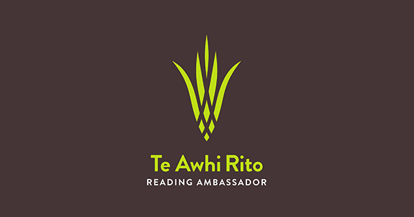Te Awho Rito Reading Ambassador logo.